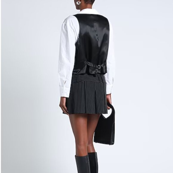 NWT SANDRO Mariel Vest with Rhinestone Buttons - Picture 3 of 7